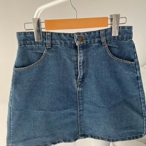 Denim Blue Women's Skirt